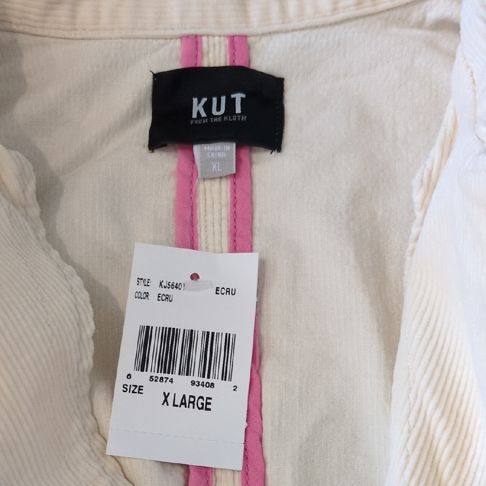 NWT- KUT Corduroy Jacket - Picture 2 of 4